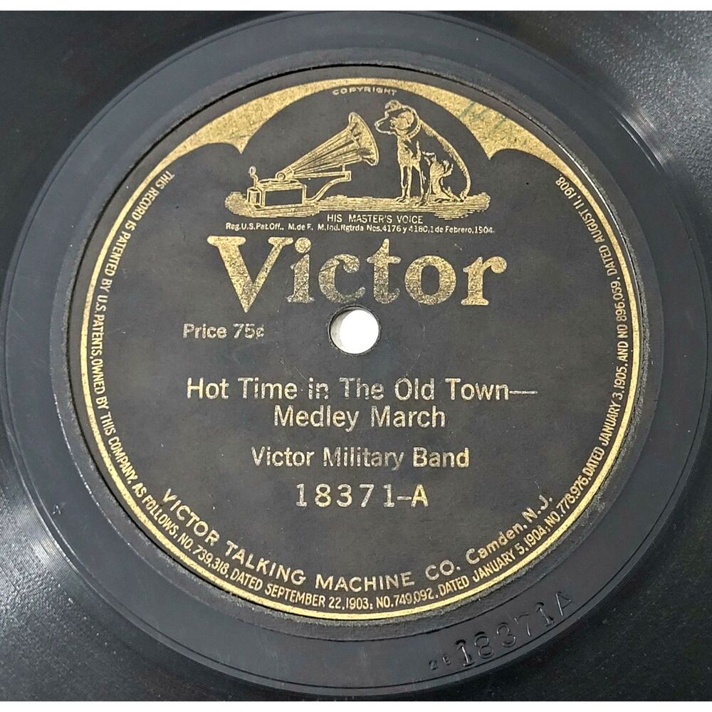 78 Marches VICTOR MILITARY BAND Hot Time In The Old Town / Girl I Left Behind Me